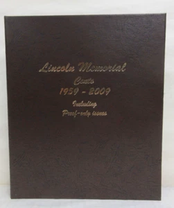 Dansco Münzalbum #8102 Lincoln Memorial Cents 1959-2009 mit Proofs (P D & S) - Bild 1 von 11