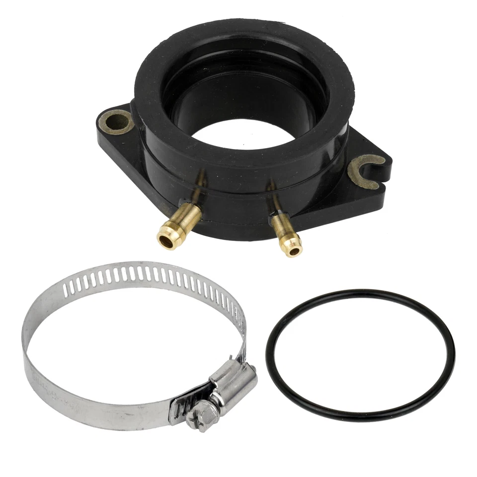 Carburetor Carb Intake Boot Joint W/Clamp O-Ring for Yamaha 1Ta-13596-00-00 - Image 1 of 2