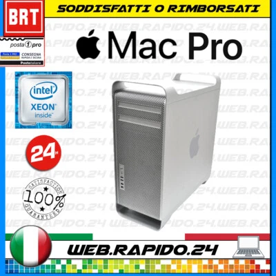 PC DESKTOP COMPUTER APPLE MAC PRO A1186 (2009) XEONÂ RAM 12GB HDD 1000GB MAC OS - Immagine 1 di 4