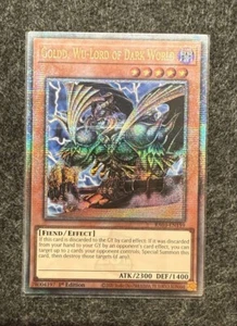 Goldd, Wu-Lord Of Dark World - Quarter Century Rare 1st Edition - RA03-EN159 - Picture 1 of 2