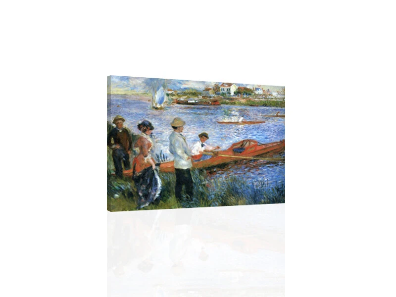 Remeros en Chatou-Renoir - ARTE DE PARED EN LIENZO O IMPRESO Foto 1 de 2