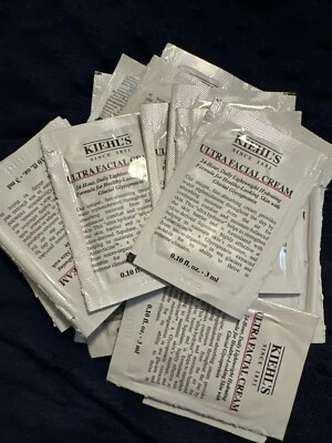 Lot 25 KIEHL'S Ultra Facial Cream 24 Hour 0.10 Oz 3 mL Each Sample Size New - Image 1 of 3