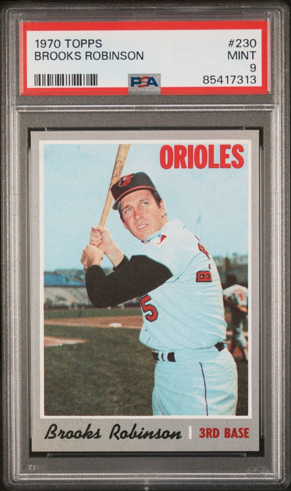1970 Topps 230 Brooks Robinson PSA 9