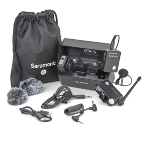 Saramonic Ultra 2-Person Wireless Mic w/32-Bit Float Recording, Time Code Record - Picture 1 of 21
