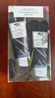 Máscara de carbón activa Origins Clear Improvement tubos dúos sellados Foto 1 de 4