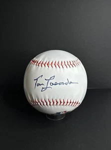Tommy Lasorda Signed 2013 Spring Training Jumbo Baseball LA Dodgers Global/PSA - Picture 1 of 3