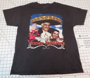 T-Shirt Vicente Fernandez Los 2 2012 Konzert Tour El Rey Musica Ranchera Shirt L - Bild 1 von 7