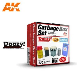 Maquette Diorama Garbage Box Set Ak Interactive Dz010 1/24ème Maquette Char Prom - Photo 1/1