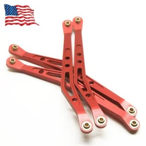 Alloy Lower & Upper Suspension Link Rod Linkage For 1/10 RC Axial Wraith Upgrade - Picture 1 of 3