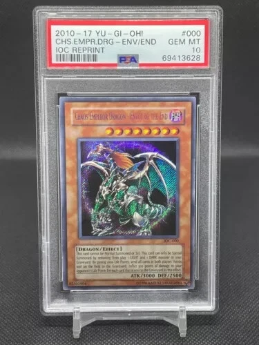 IOC-000 Chaos Emperor Dragon - Envoy Of The End - PSA 10 - 2010-2017 Reprint - Image 1 of 1