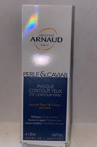 Institute Arnaud PERLE & CAVIAR Eye Contour MASK 0.67 OZ NIB - Picture 1 of 2