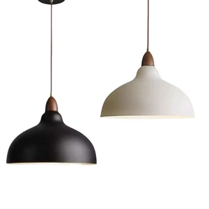 Industrial Pendant Light Fitting Lampshades Kitchen Island Hanging Light Bedroom - Picture 1 of 21
