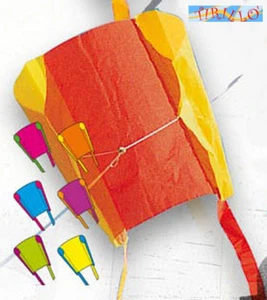 AQUILONI - Aquilone Didakites Minisled - 45x65 cm - Fuchsia - Foto 1 di 1