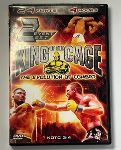 King of the Cage 2 Event Set The Evolution of Combat KOTC 3.4  - DVD - Foto 1 di 3