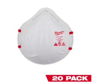 Milwaukee 48-73-4035 N95 Multi-Purpose Unvalved Respirator (20-Pack) - Picture 1 of 1