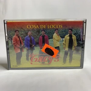 Los Grey's Cassette Cosa de Locos 1998 Fonovisa Cumbias Grupero Rare New - Picture 1 of 3