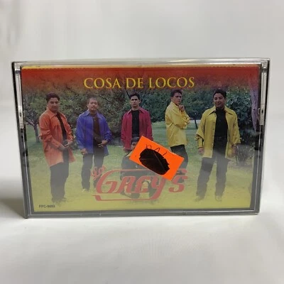 Los Grey's Cassette Cosa de Locos 1998 Fonovisa Cumbias Grupero Rare New - Image 1 of 3
