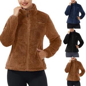 Women's Solid Color Medium Long Casual Cardigan Knitted With Loose Sweater Coat - Picture 1 of 14