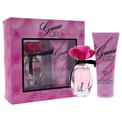 Guess Girl de Guess para Mujer 1.7oz EDT Spray, 3.4oz Loción Corporal 2 Piezas Set de Regalo Foto 1 de 3