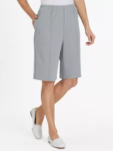 Womens Creased Shorts Gray size 26W - Picture 1 of 1