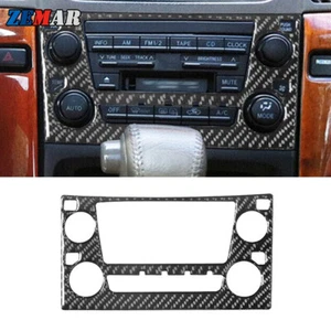 Consola de fibra de carbono panel de interruptor de CD CA borde interior B para Lexus RX300 1998-03 - Imagen 1 de 8