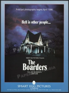 THE BOARDERS__Original 1983 Trade AD / ADVERT__unproduced Smart Egg film promo - Picture 1 of 1