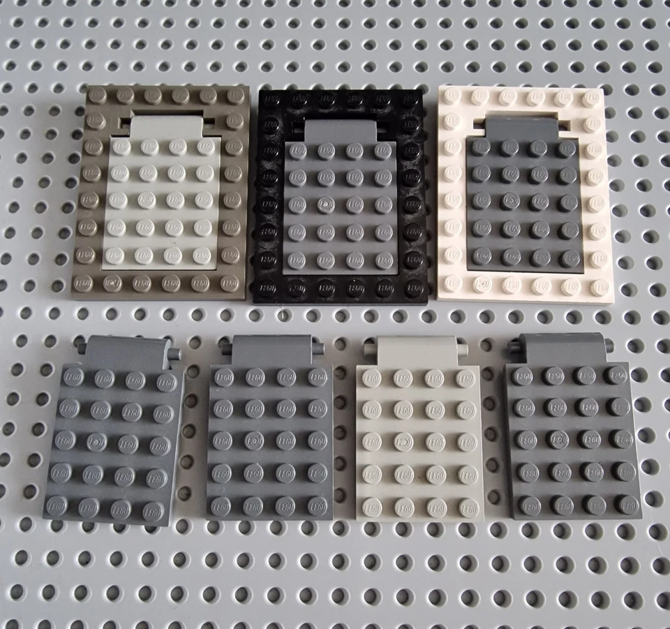 Lego System Falltür Platte Rahmen 6x8 4x5 30042 30041 P81 - Bild 1 von 1