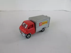 Tomica 39 Toyota Dyna Box Truck Diecast Plastic Tomy Trucking Orange Grey HO H3 - Picture 1 of 5
