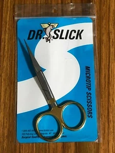 Dr Slick 4.5" Micro Tip Scissors, Fly Tying, NR - Picture 1 of 1