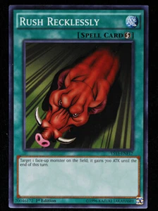 Yu-Gi-Oh! TCG - Saber Force - Rush Recklessly - YS15-ENF17 - Common - Reg LP/NM - Picture 1 of 2