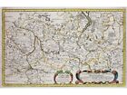 Eaely Map Churfurstenthum, Und March Brandeburg, Germany By Sanson 1679