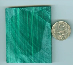 59 Gram Block Malachite slab Stabilized Block malachite Knife Handles - Picture 1 of 1
