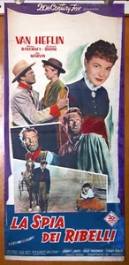 locandina film THE RAID -LA SPIA DEI RIBELLI Anne Bancroft Van Heflin Lee Marvin - Picture 1 of 1