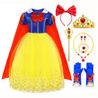 Snow White Princess Dresses for Girls Princess Snow White Costume Cosplay Set