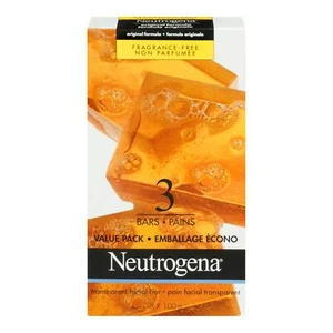 Neutrogena® Original Amber Bar Fragrance-Free Facial Cleansing Bar with Glyc... - Picture 1 of 6