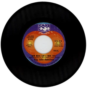 BIG JOHN HAMILTON "HOW MUCH CAN A MAN TAKE c/w BIG FANNY" 1968 DEEP SOUL - Picture 1 of 1