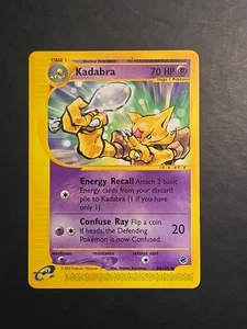 Pokemon Expedition Kadabra No Holo Poco Común 84/165 LP - Imagen 1 de 2