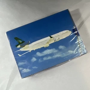Carte da gioco Garuda Indonesian Airways vintage mazzo sigillato aviazione da collezione - Foto 1 di 6