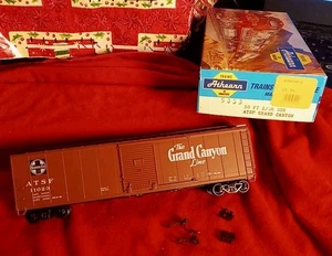 Grand Canyon Santa Fe All Way Map 50' Athearn 5053 R4A HO Blue Box Kadee ATSF 23 - Picture 1 of 7