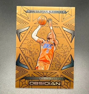 Grabado eléctrico Shai Gilgeous-Alexander 2024-25 Panini obsidiana bronce 43/99 #8 - Imagen 1 de 2