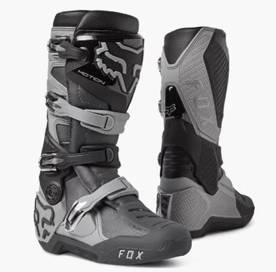 Fox Racing Motion Boot Talla 9.5 Dark Shadow 29682-330-9.5 MX Off-Road ATV Moto Foto 1 de 4