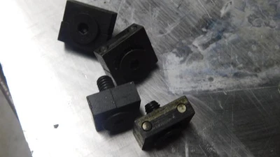 4 abrazaderas de mini borde Carr Lane CL-55-TV, sin dentar ambos lados Foto 1 de 4