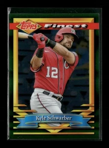 2021 Topps Finest Flashbacks #78 Kyle Schwarber Washington Nationals - Bild 1 von 2