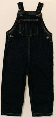 Baberos vaqueros 3T unisex Levi’s Overhaul para niñas/niños de 2-3 años Foto 1 de 4