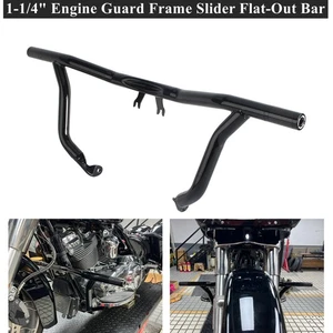 Front Highway Pegs Engine Crash Bar For Harley CVO Street Glide FLHXSE 2015-2023 - Picture 1 of 8