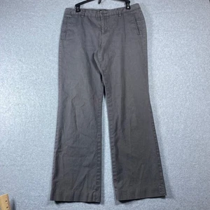 Pantalones para mujer Eddie Bauer Mercer Fit gris talla 10 algodón elástico - Imagen 1 de 17