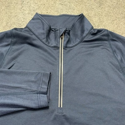 Pullover ligero Sunice Tobey para hombre XL azul media cremallera elástico transpirable Foto 1 de 4