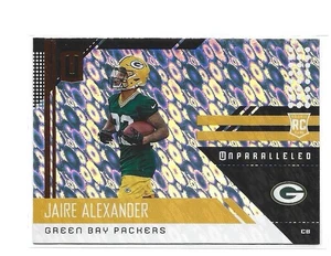 2018 Panini Unparalleled JAIRE ALEXANDER Rookie Green Bay Packers RC #267 Hot - Picture 1 of 2