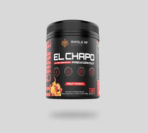Swole AF El Chapo Ultra High Stim Hardcore Pre-Workout 4 Flavors New - Picture 1 of 5