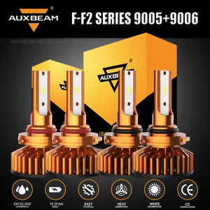 Kit de 4 bombillas de faros LED AUXBEAM blancas para International Truck Pro Star Prostar - Imagen 1 de 12